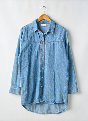 Tunică mâneci lungi albastru GESTUZ femeie