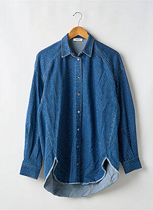 Tunică mâneci lungi albastru SANDRO femeie