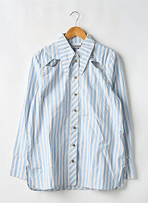 Cămașă albastru GANNI femeie