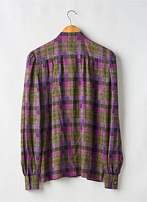 Cămașă croială fluidă mâneci lungi violet NINA RICCI femeie