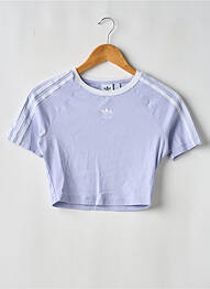Tricou elasticitate mâneci scurte violet ADIDAS femme