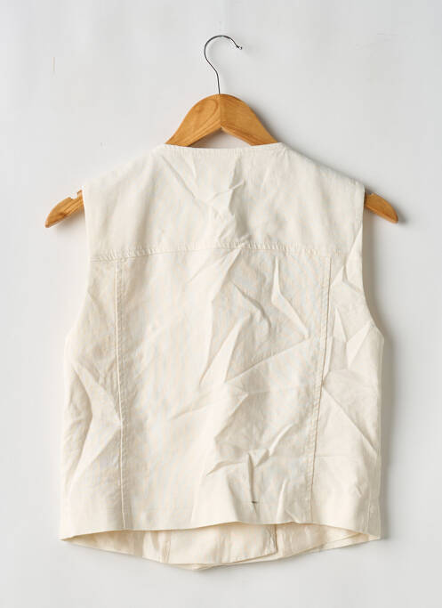 Vestă fără mâneci bej ZARA femeie