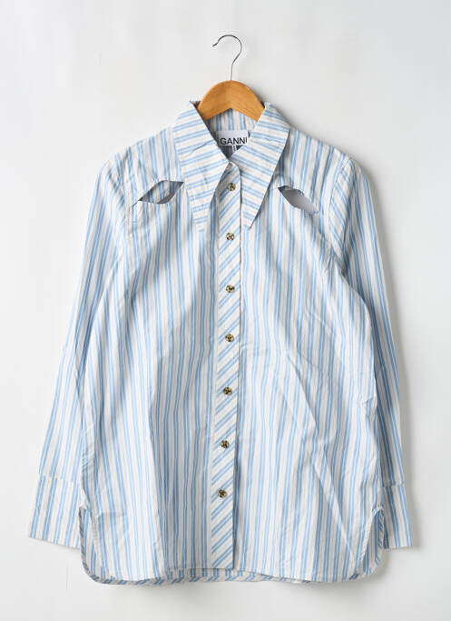 Cămașă albastru GANNI femeie