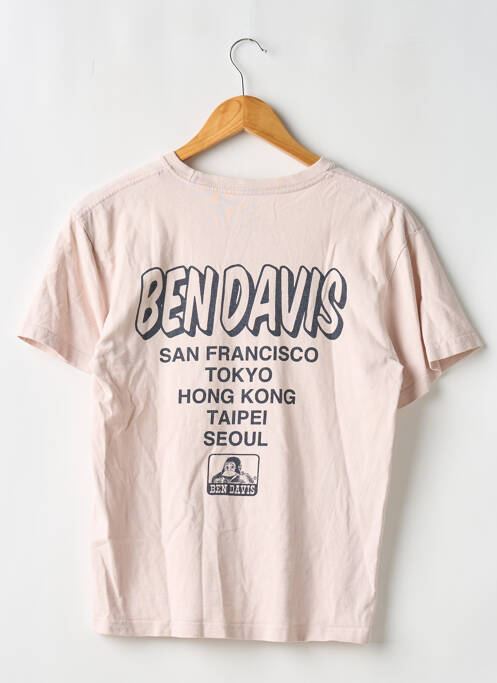 Tricou roz BEN DAVIS femeie