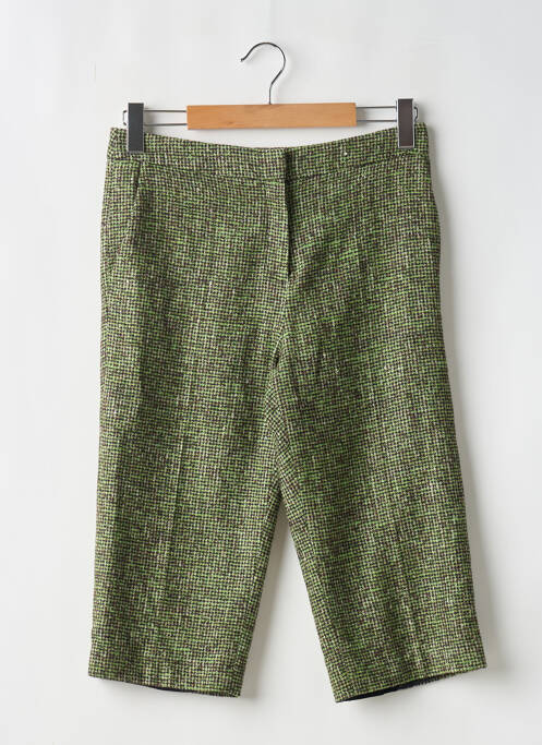 Pantalon trei sferturi verde GAUCHERE femeie