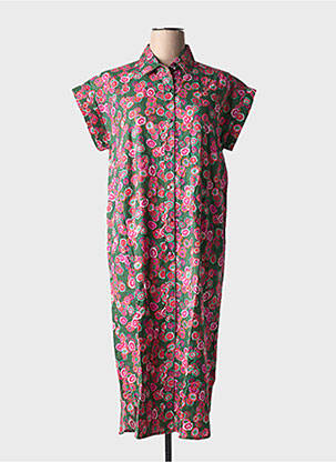 Rochie midi verde EMI-JO femeie