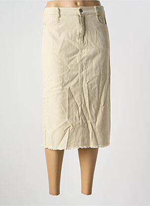 Fustă midi bej JUBYLEE femeie