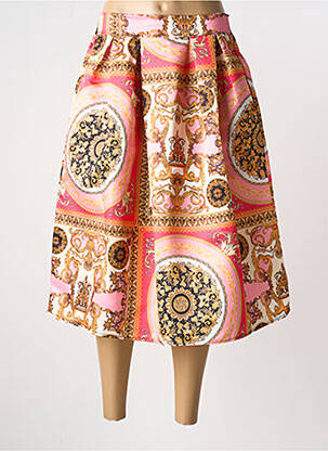 Fustă midi roz DORALISA femeie