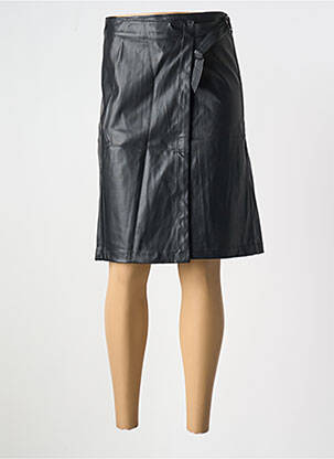 Fustă midi negru ESCANDELLE femeie