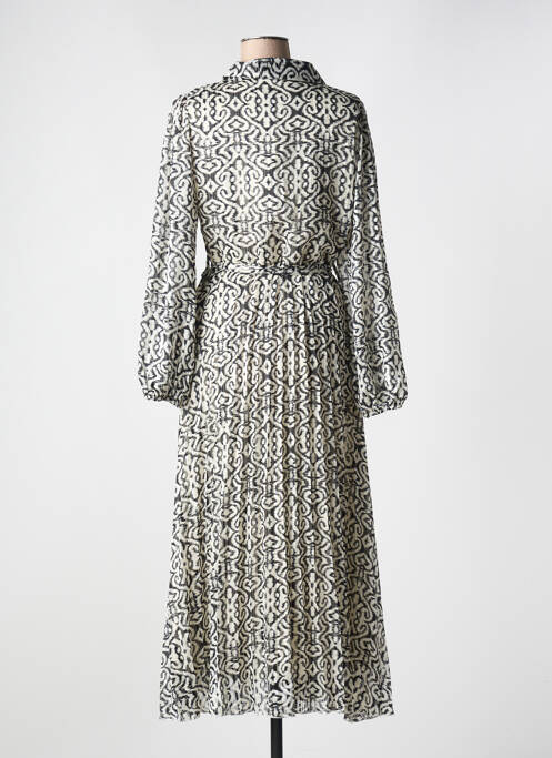 Rochie lungă negru LILIE PLUS femeie