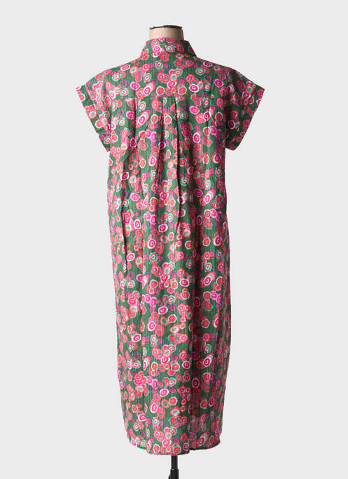 Rochie midi verde EMI-JO femeie