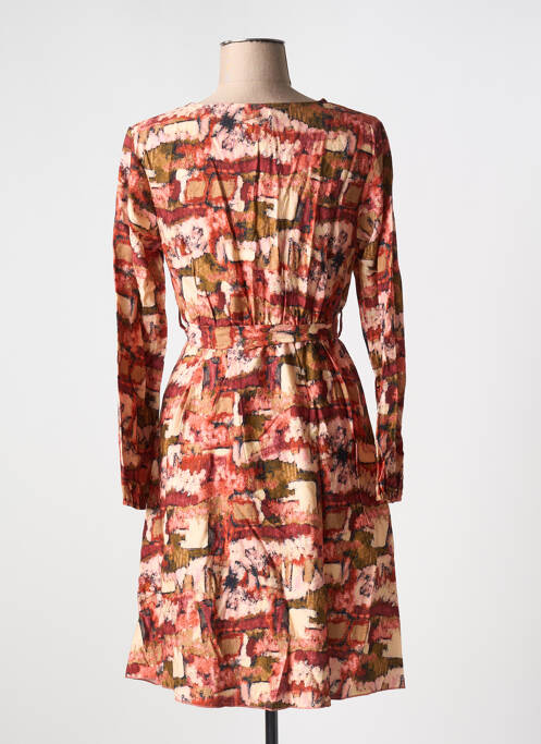 Rochie midi roz LILIE ROSE femeie