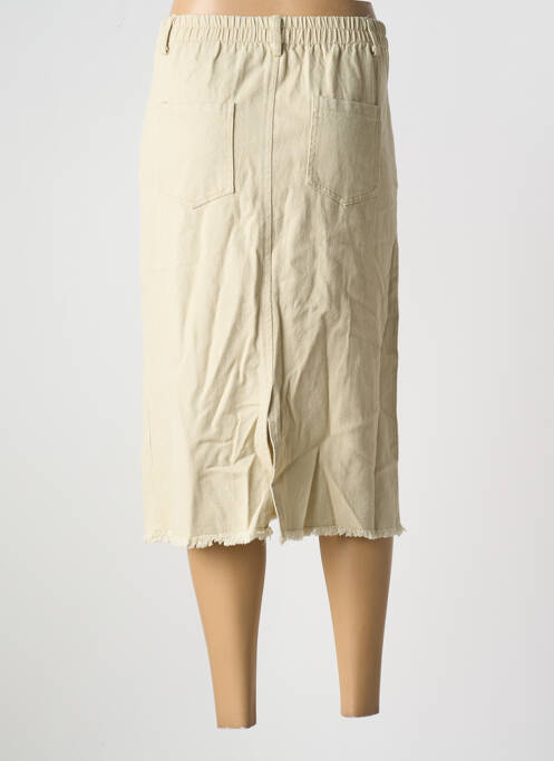 Fustă midi bej JUBYLEE femeie