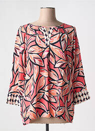 Bluză imprimeu floral mâneci 3/4 roz BETTY BARCLAY femme