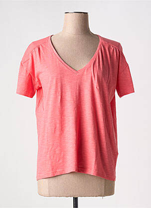 Tricou roz ARMOR LUX femeie