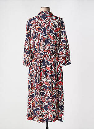 Rochie midi imprimeu floral mâneci lungi albastru BETTY BARCLAY femeie