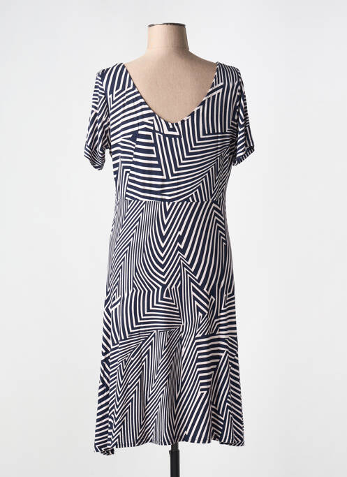 Rochie midi albastru MARBLE femeie