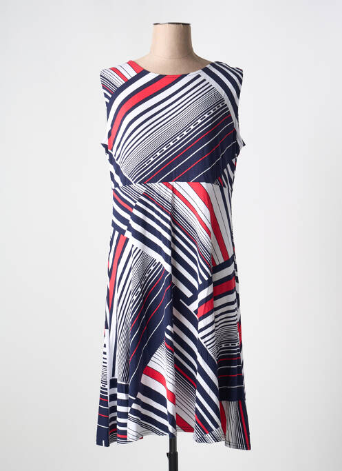 Rochie midi albastru MARBLE femeie