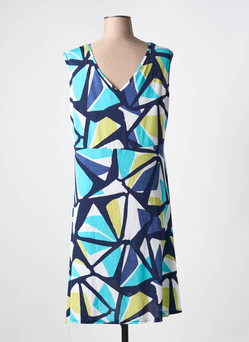 Rochie midi albastru MARBLE femeie