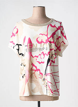 Tricou bej FRANK WALDER femeie