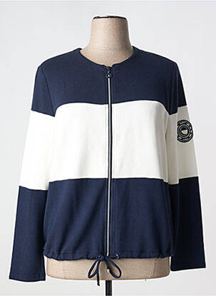 Vestă cu mâneci lungi albastru FRANK WALDER femeie