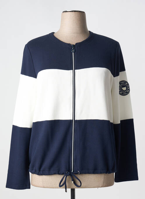 Vestă cu mâneci lungi albastru FRANK WALDER femeie