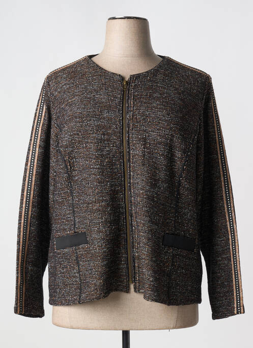 Jachete casual guler rotund negru BETTY BARCLAY femme