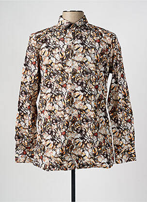 Cămașă cu mâneci lungi maro DIGEL bărbat