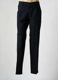 Pantalon chino țesătură poplin mărime normală negru PIONIER homme