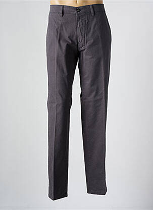 Pantalon chino țesătură poplin mărime normală gri PIONIER bărbat