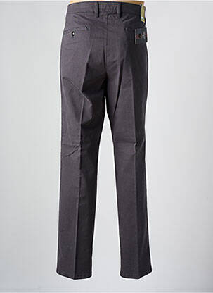 Pantalon chino țesătură poplin mărime normală gri PIONIER bărbat