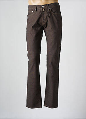 Blugi cu croială slim maro PIERRE CARDIN bărbat