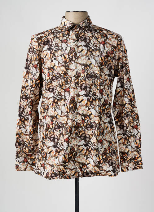 Cămașă cu mâneci lungi maro DIGEL bărbat