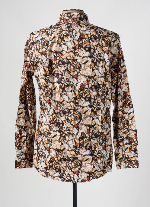 Cămașă cu mâneci lungi maro DIGEL bărbat