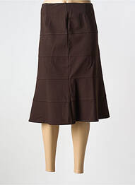 Fustă midi talie cu cleme maro BETTY BARCLAY femme