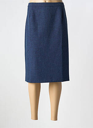 Fustă midi albastru KARTING femeie