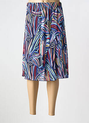 Fustă midi albastru SAINT CHARLES femeie