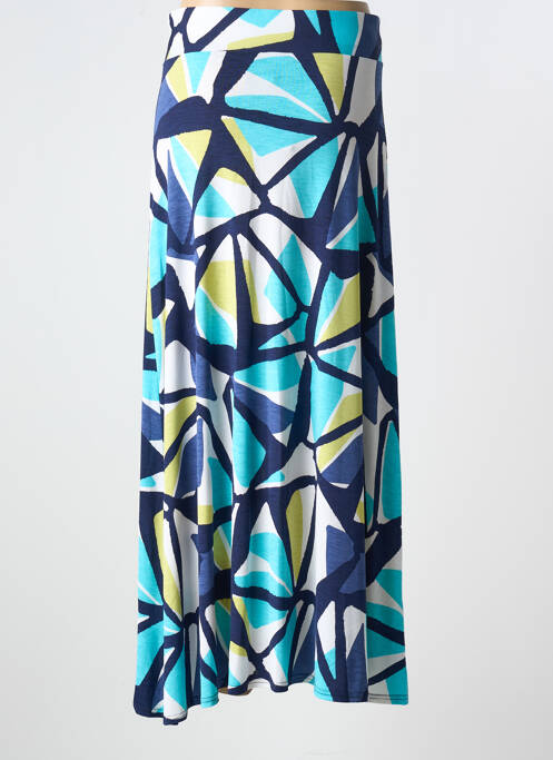 Fustă lungă albastru MARBLE femeie