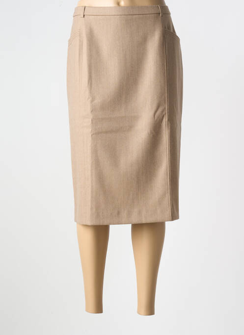 Fustă midi maro WEINBERG femeie