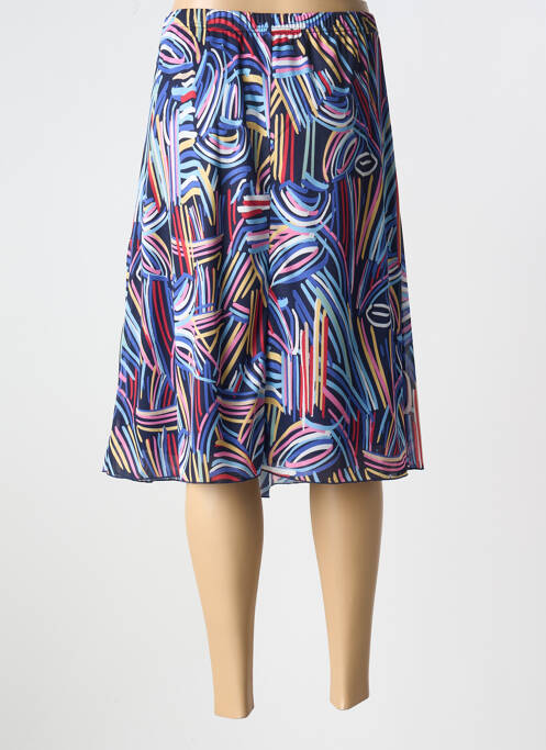 Fustă midi albastru SAINT CHARLES femeie