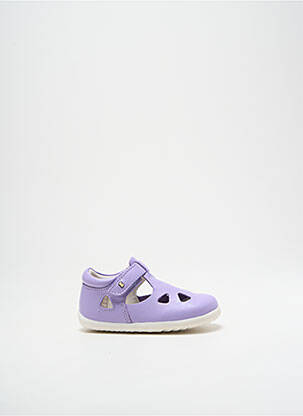 Sandale/Pantofi decupați violet BOBUX fată