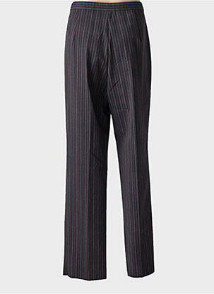 Pantalon drept talie cu cleme talie înaltă gri LUISA VIOLA femeie