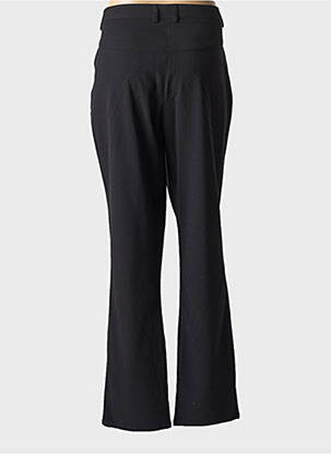 Pantalon drept talie cu cleme mărime normală negru JENSEN femeie