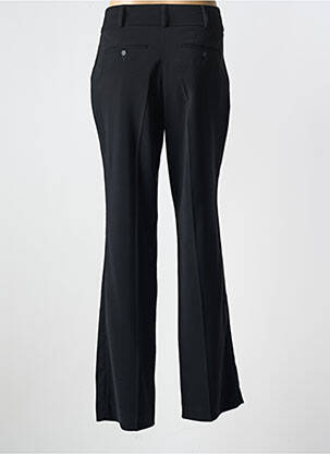 Pantalon evazat talie cu cleme talie înaltă negru CERO femeie