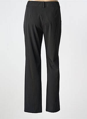 Pantalon drept închidere cu fermoar sub clapetă cu nasturi mărime normală negru LEWINGER femeie