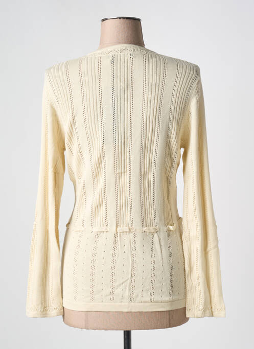 Vestă cu mâneci lungi bej JENSEN femeie