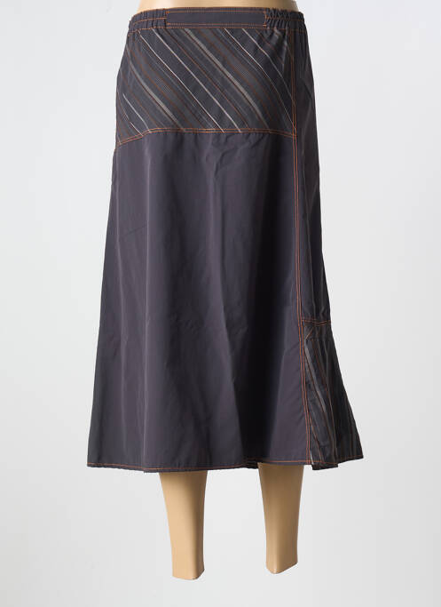 Fustă midi maro MEGAN PARIS femeie