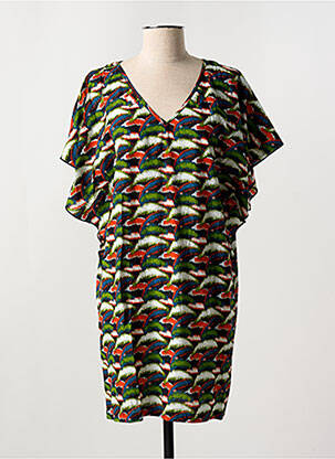 Rochie scurtă verde KALI YOG femeie