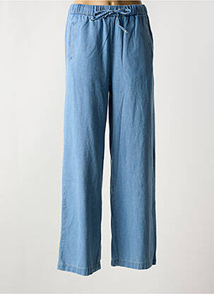 Blugi cu croială dreaptă albastru CHERRY PARIS femeie