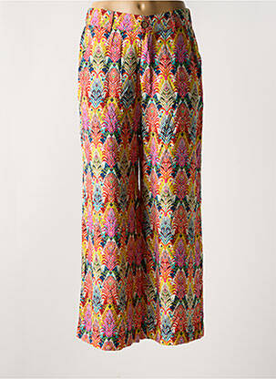 Pantalon larg portocaliu SARAH JOHN femeie